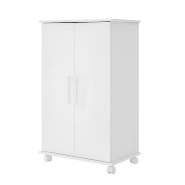 Imagem de Sapateira em MDP com 2 Portas e 5 Prateleiras BRV Móveis - Branco