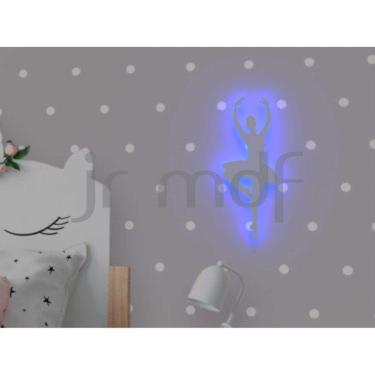Imagem de Luminária Decorativa Infantil de Parede Bailarina
