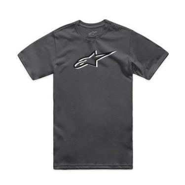 Imagem de Camiseta Masculina Alpinestars Ageless Shadow Cinza