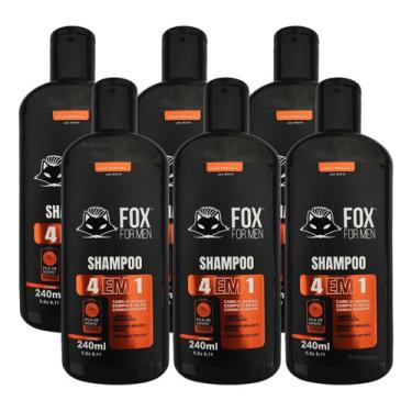 Imagem de Shampoo 3x1 Barba Cabelo E Corpo Fox For Men Atacado 15un