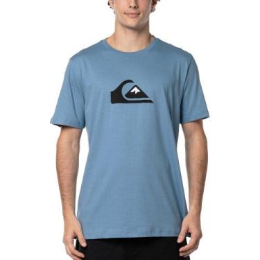 Imagem de Camiseta Quiksilver Comp Logo Colors Azul Escuro