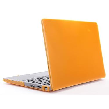 Imagem de mCover Capa compatível apenas com laptops tradicionais Lenovo 14e Chromebook Gen 3 2023-2024 de 14 polegadas (não serve para nenhum outro modelo Lenovo) - laranja
