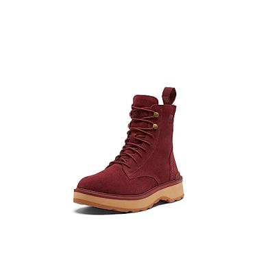 Imagem de Sorel Botas femininas de renda Hi-Line, Spice, Caribou Buff, 39