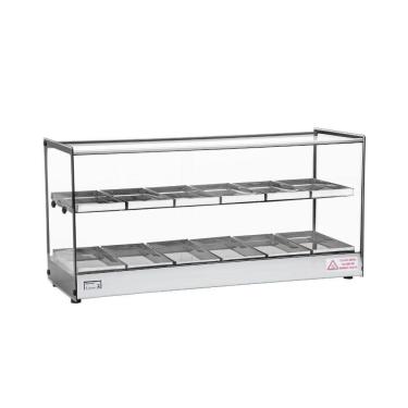 Imagem de Estufa para Salgado Quadrada Dupla 12 Bandejas EVR BC Titã