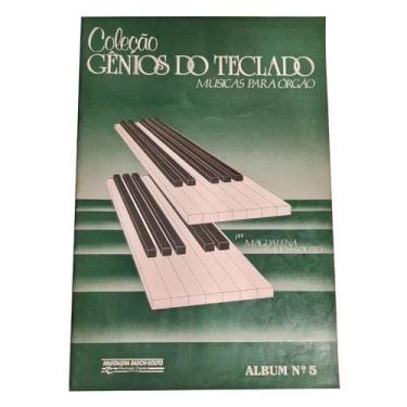 Imagem de Livro Coleção Gênios Do Teclado Música Para Órgão Album 05 ( Estoque A