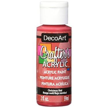 Imagem de DecoArt Tinta acrílica Crafter, 60 g, vermelho natalino