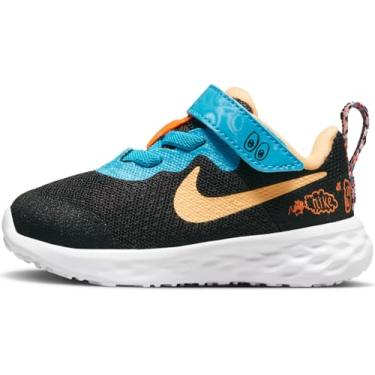Imagem de Nike Free RN 2018 Tênis de corrida masculino, Preto/Azul Relâmpago/Laranja Total/Melão, 19