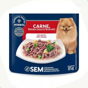 Imagem de Premier Gourmet Cães Adultos Porte Pequeno Carne 85 G - Caixa Com 20 unidades