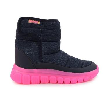 Imagem de Bota Infantil Feminina Novopé CB Lurex Preto - 99001034-Feminino