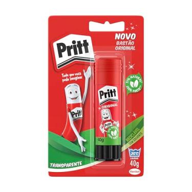 Imagem de Cola em Bastão Pritt, ideal para escola ou escritório, Cola para artesanato excelente para trabalhos de colagens, Cola escolar segura para crianças, 1x40g