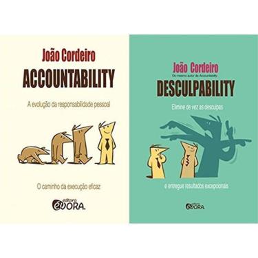 Imagem de Kit 2 Livros João Cordeiro Accountability + Desculpability