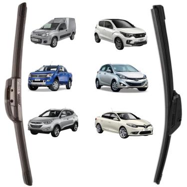 Imagem de Palheta Bosch Aerofit Dianteira Esquerda + Direita Hyundai HB20 2012 A 2024