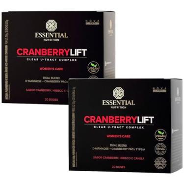 Imagem de Kit 2 Cranberry Lift Essential Nutrition 20 sachês