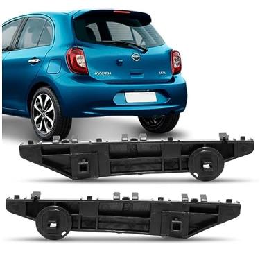 Imagem de Universo Car, Suporte Guia Parachoque Traseiro March 2015 2016 2017 2018 2019 2020 Lado:DIREITO (PASSAGEIRO)