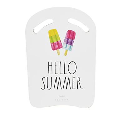 Imagem de Rae Dunn x CocoNut Float Foam Kickboard – Tema Hello Summer – Material de EVA feito para jovens e adultos, prancha de treinamento de natação com arte clássica de Rae Dunn