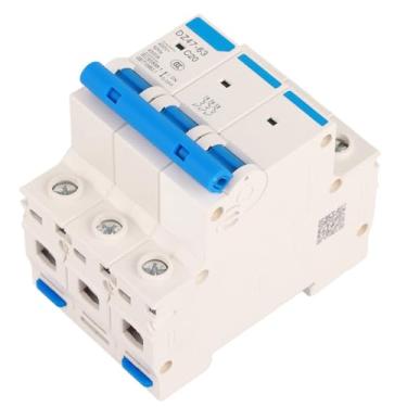 Imagem de Mini Disjuntor AC 400V DZ47-63, Disjuntor de Segurança 3P MCB para de Geração de Energia Solar de Pequeno Porte, Caixa Combinadora, Sobrecarga Com Alta Capacidade de (20A)