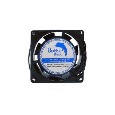 Imagem de Ventilador Ventoinha Cooler 80x80x25 Mm 220v / 240v Com Rolamento Axia