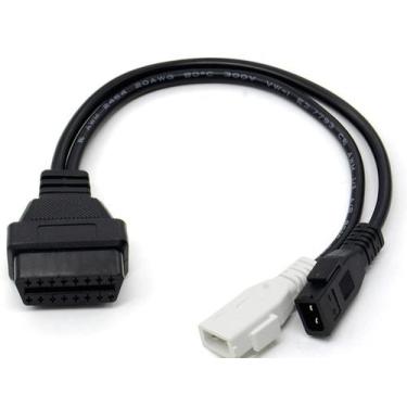 Imagem de Cabo Audi 2P + 2P Adaptador Obd2 16 Pinos