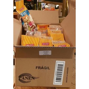 Imagem de Fitsy Bolinha Gergelim, caixa com 24 pacotes de 60g