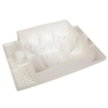 Imagem de Caixa Para Embutir Na Laje Painel Plafon Led 18 Watts 20x20 - Plasled