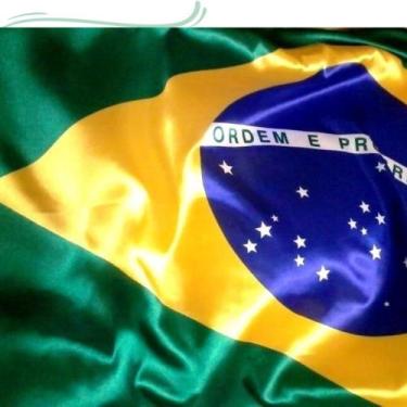 Imagem de Bandeira Brasil 1,50X0,90m Tamanho Oficial Alta Qualidade - WCAN