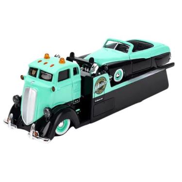 Imagem de Miniatura Coe Flatbed e Mercury Custom 1950 Elite Transport 1/64 Maist