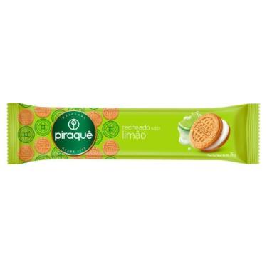 Imagem de Biscoito Piraquê Recheado Sabor Limão 76g - Piraque
