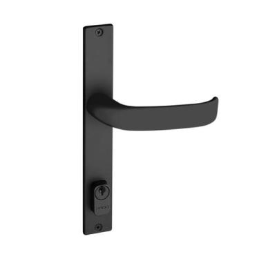 Imagem de Fechadura Para Portão De Aluminio Pado 661, Preto