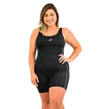 Imagem de Macaquinho para Agua PLUS Size em Helanca Maio de Perninha Hammerhead,