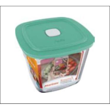 Imagem de Tigela De Vidro Com Tampa Facilita Vap 1 Litro 6 Pote Alto - Nadir Fig