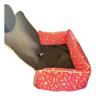 Imagem de Assento cadeirinha para viagens seguras com pets - Comfortpet, Pink es