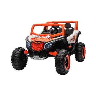Imagem de Quadriciclo Elétrico Carrinho Criança 12V Bluetooth MP3 USB - Bangtoys