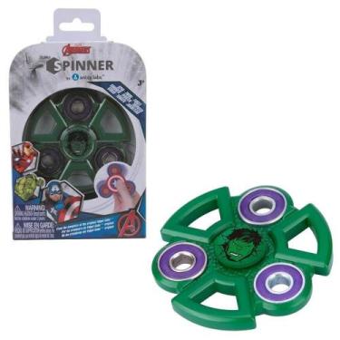 Imagem de Hand Spinner Marvel Vingadores Capitão Hulk Homem-Aranha - Candide