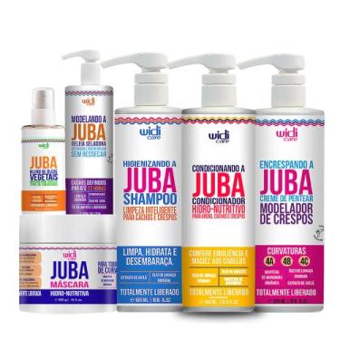 Imagem de Kit Widi Care Linha Juba Shampoo, Condicionador, Encrespando, Máscara,