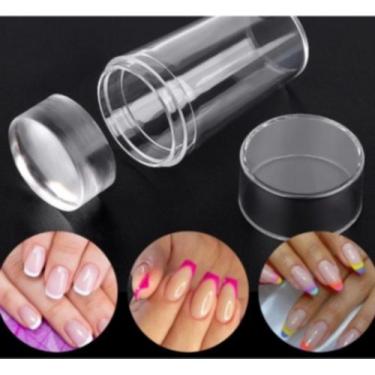 Imagem de KIT ATACADO 12UN Carimbo De Unha Para Francesinha Ou Decoração - SHR