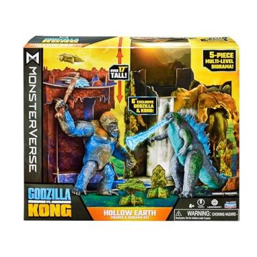 Imagem de Godzilla x Kong : The New Empire - 6'' Action Figure + Comic Book - Hollow Earth Battle