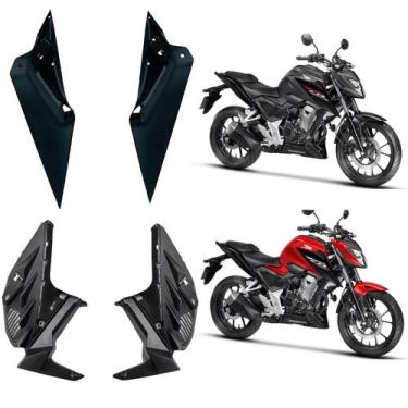 Imagem de Kit carenagem acabamento aba tanque honda cb300f 2023 2024 - Paramotos