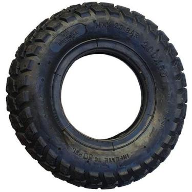 Imagem de Pneu Mini Veículos Macas Hospitalares Liso 200x50 Borrachudo - BUFFALO