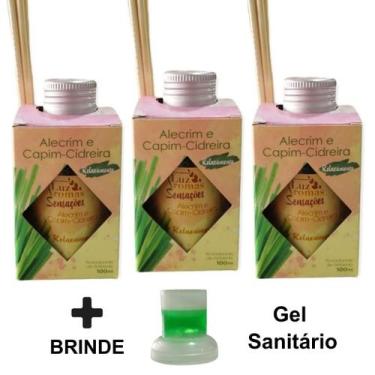 Imagem de 3 Aromatizador Ambiente Vareta Difusor Cheiroso Perfume Casa 100ml Odo