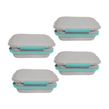 Imagem de Kit 4 Marmiteiras P/ Marmiquent Light Bege Izumi