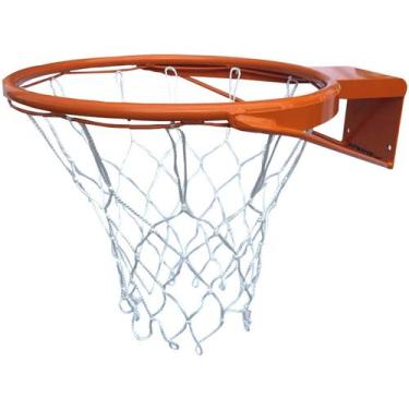 Imagem de Aro Basquete Oficial Fifa Em Aço Carbono Com Rede - Altmayer