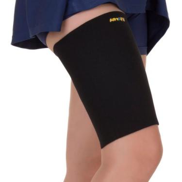 Imagem de Coxal Compressão Ortopédica Esposte Futsal Neoprene Preto Artipé - Art