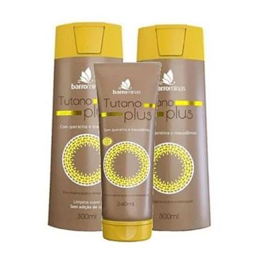 Imagem de Shampoo + Condicionador + Creme para Pentear para Cabelos Secos ou Res