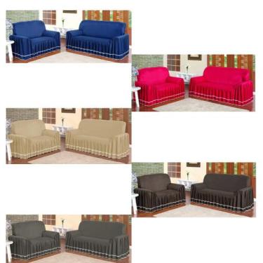 Imagem de Capa de Sofá De 02 e 03 Lugares Dia das Mães - Bordados QiCoisa, Cor C