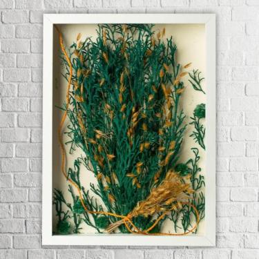 Imagem de Arranjo no Quadro Flores Secas Pinterest Sala 30x42 - Tem Flores