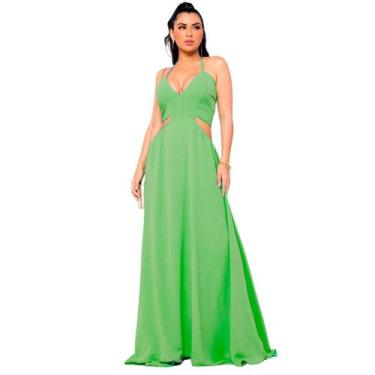 Imagem de Vestido Longo Com Recortes Sofistic Convidada Casamento - Ella GF, Ver