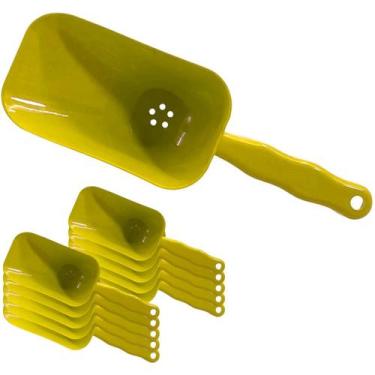 Imagem de 12x Pá Com Dreno Dosadora Para Gelo Cereal Ração Grãos 500ml - Supri P