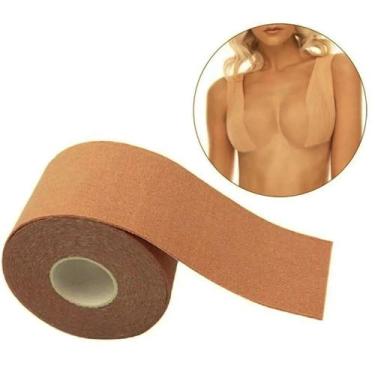 Imagem de Sutiã de Fita Boob Tape Push Up Levanta e Modela + Protetor de Mamilos