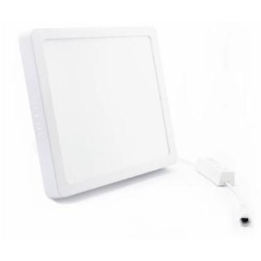 Imagem de Paflon sobrepor 12w quadrado branco quente - world led