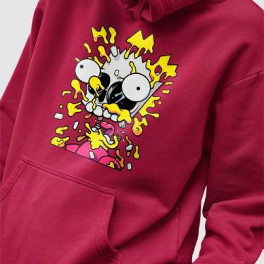 Imagem de Blusa Moletom Genuine Grit Masculino Estampado Algodão 30.1 Simpsons B